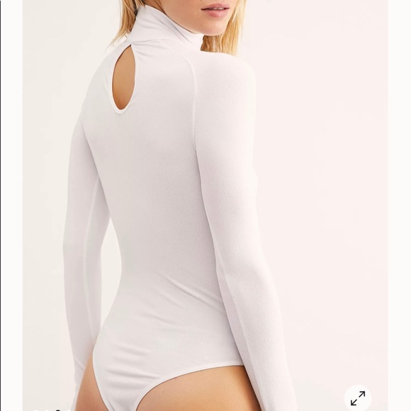 Free People Seamless Turtleneck Bodysuit - Picture 2 of 7
